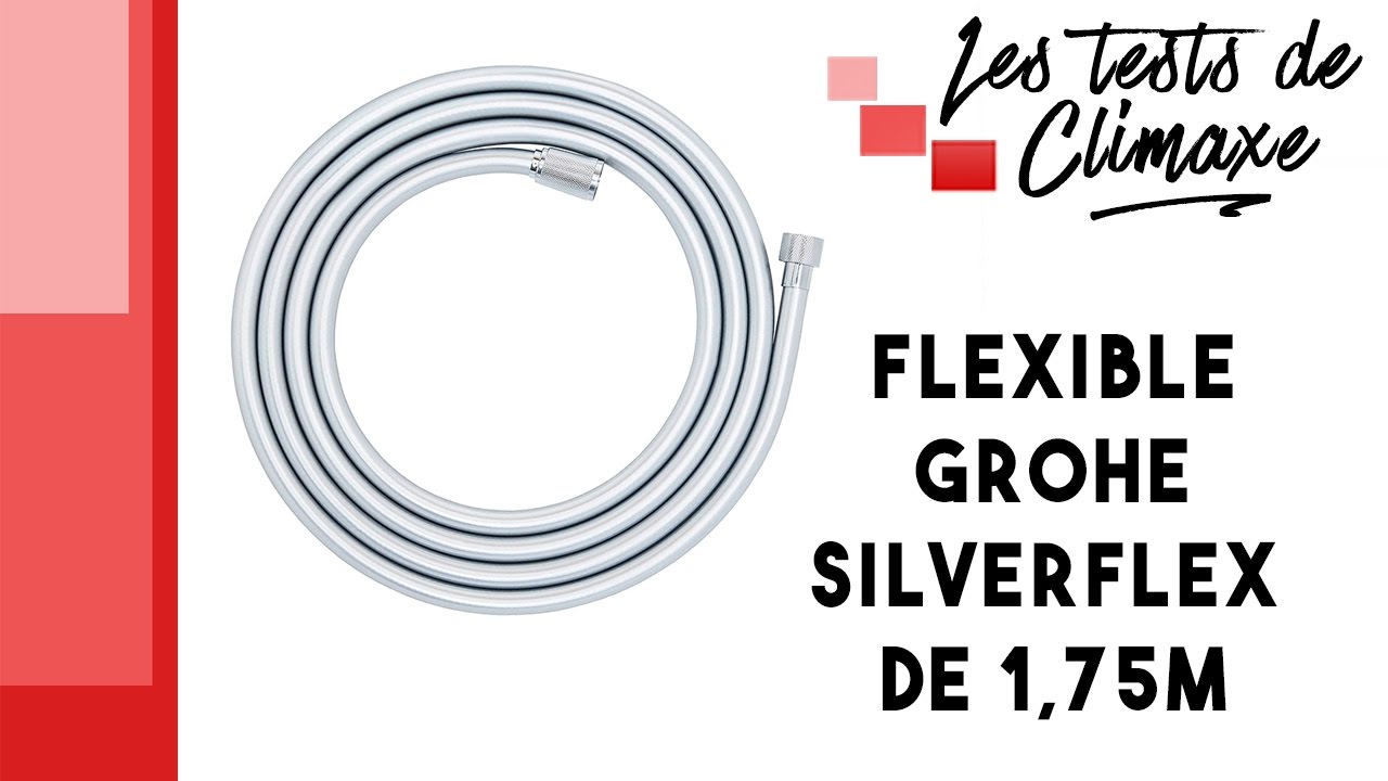 Test d'un flexible de douche Grohe Silverflex de 1,75m