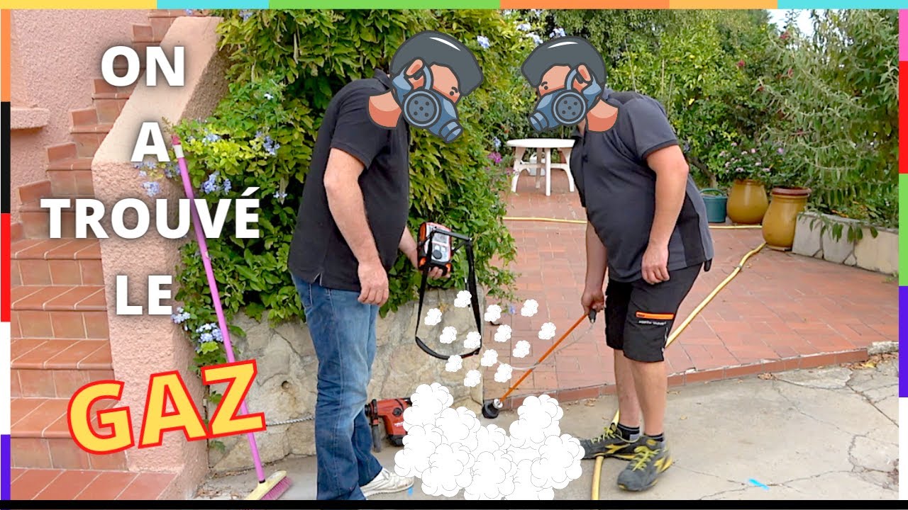 Comment trouver une fuite d'eau extérieur  "technique  incroyable"