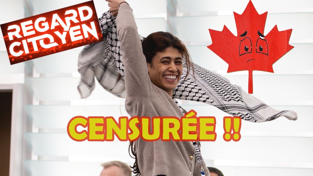Rima HASSAN INTERDITE au CANADA sous PRESSION du LOBBY SI🔵NISTE