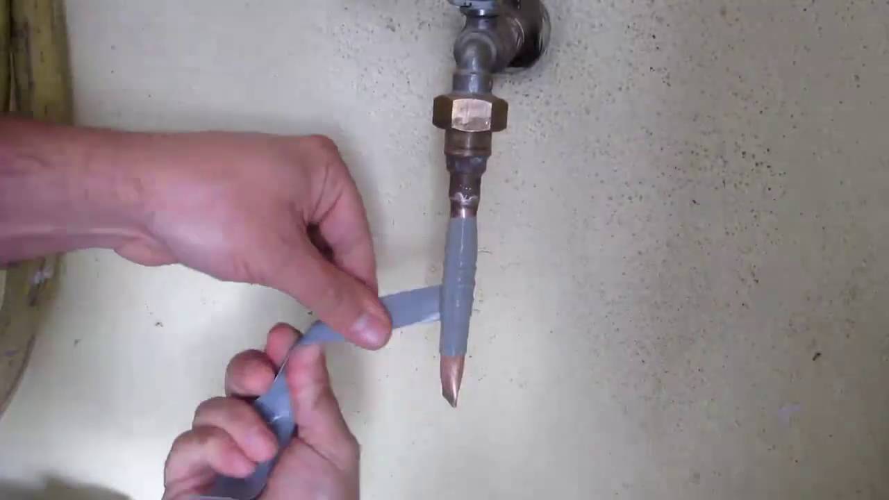 REPARATION FUITE D'EAU EN URGENCE  - TUTO VIDEO