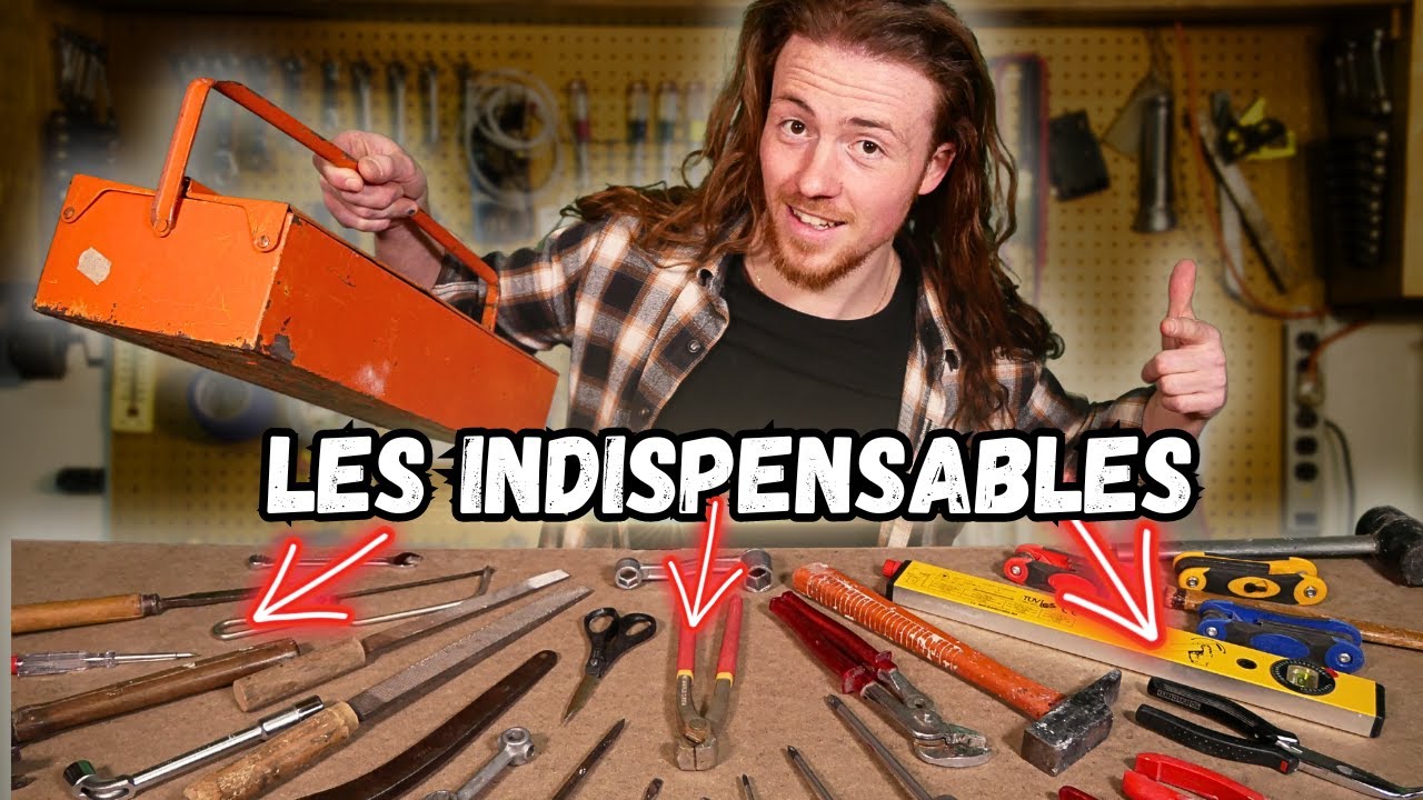 Les Outils de Base pour Bricoler - Bricolage Débutant