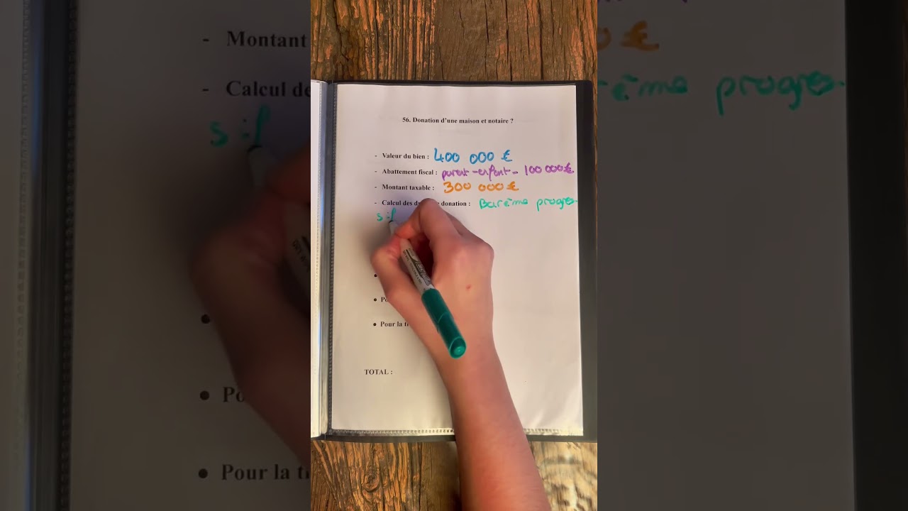 Donation d’une maison et notaire ?Étonné du montant ?#immobilier #location #rnotaire #transmettre