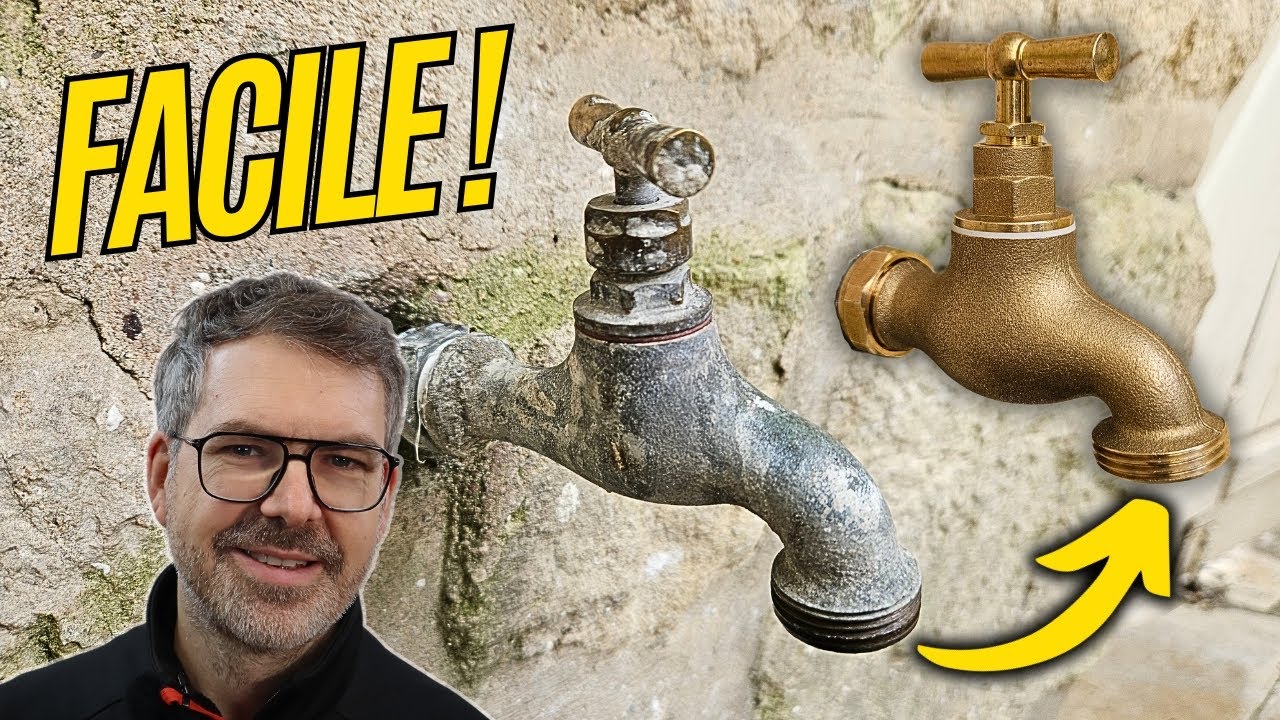 Comment changer un robinet extérieur ?
