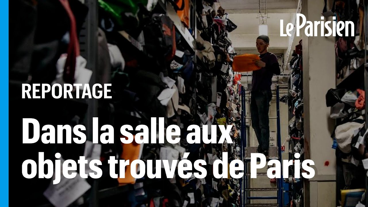 "17 000 euros en liquide rendus aux impôts": les objets perdus à Paris sont gardés dans cette pièce