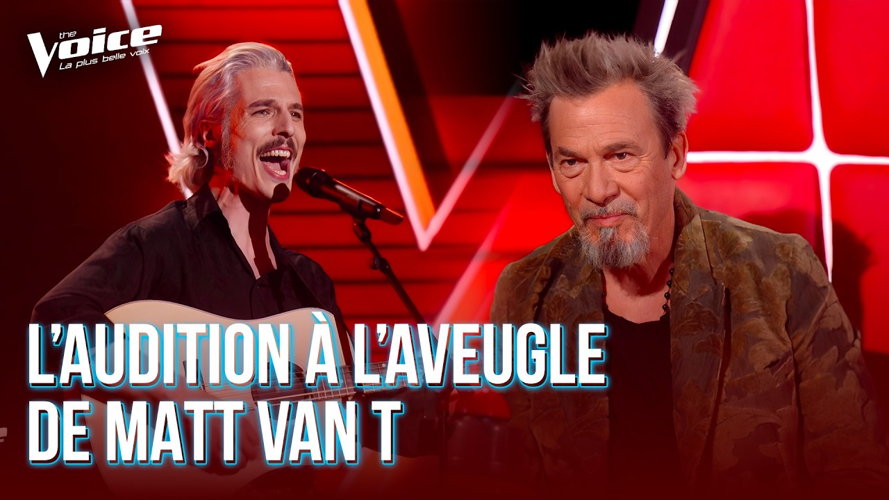 « Born This Way » de Lady Gaga | Matt Van T | The Voice 2026 | Auditions à l'aveugle