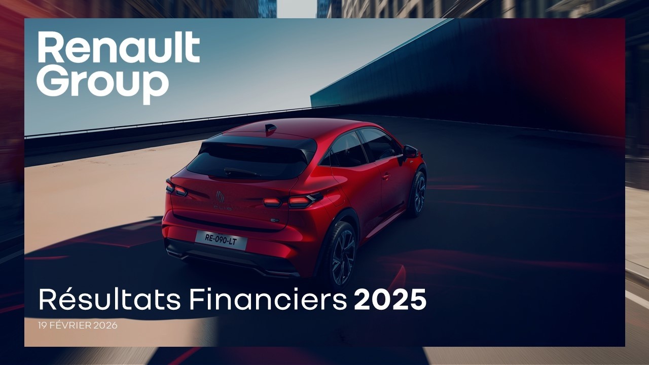 Résultats Financiers 2025 - Renault Group - Conférence - Jeudi 19 février 2026