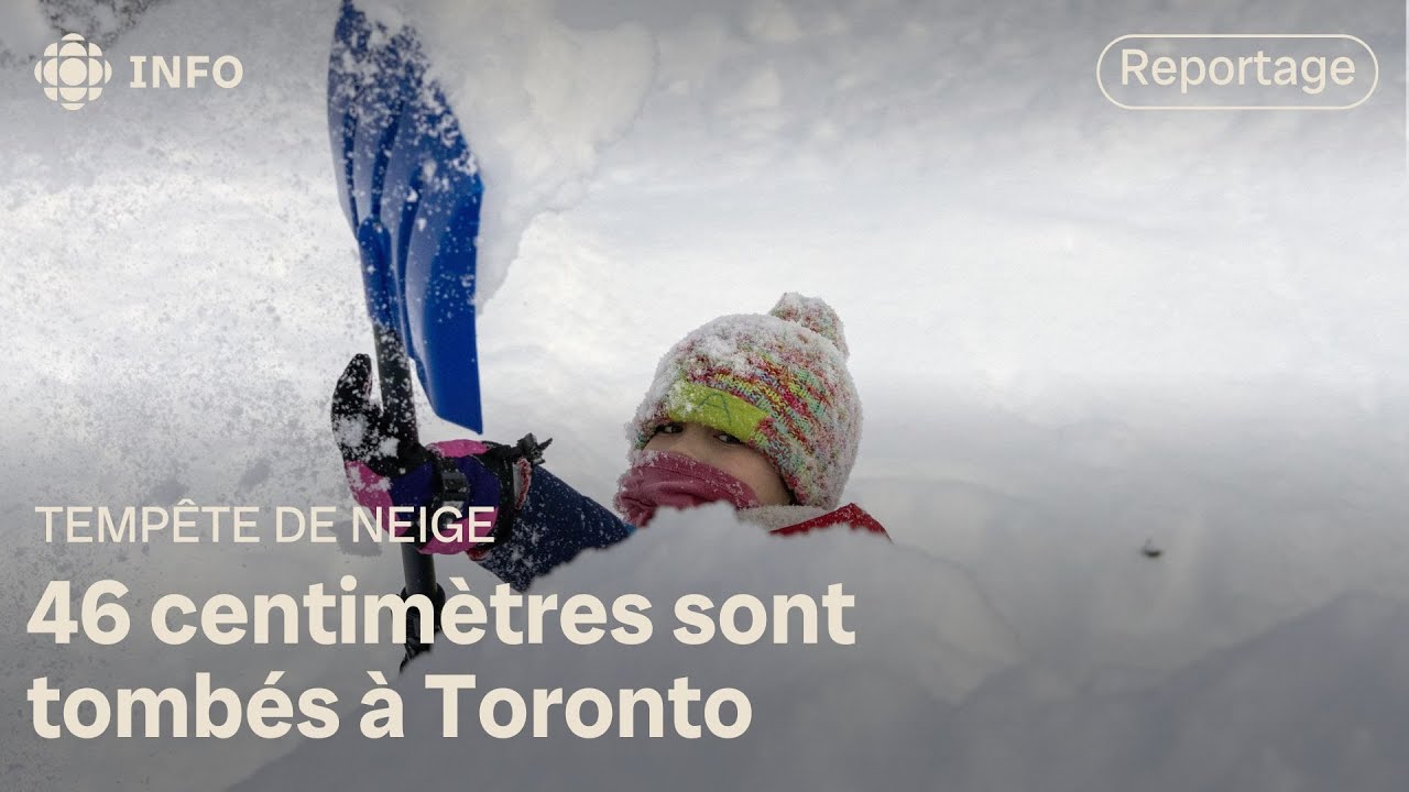 Après le froid, la neige tombera au Québec et à Toronto | Téléjournal 18h