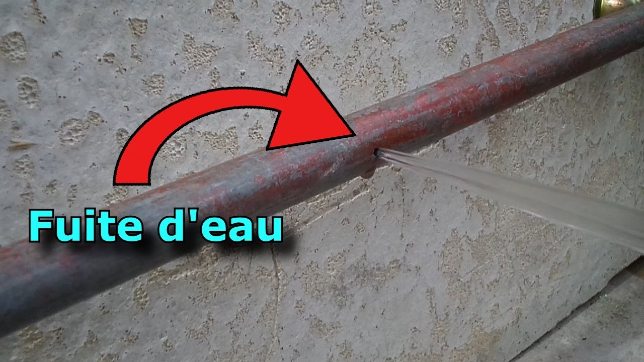 Comment réparer une fuite d'eau sans couper l'eau ?