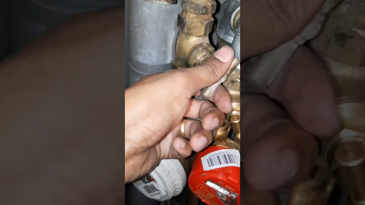 Reducteur de pression bouché | Comment récupérer la pression d'eau sortant de Reducteur ?