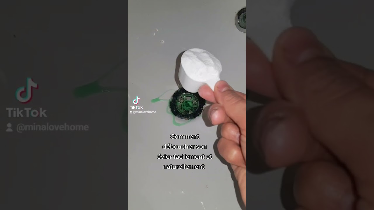 Comment déboucher son évier facilement et naturellement #odeurs  #deboucher   #actucedegrandmere