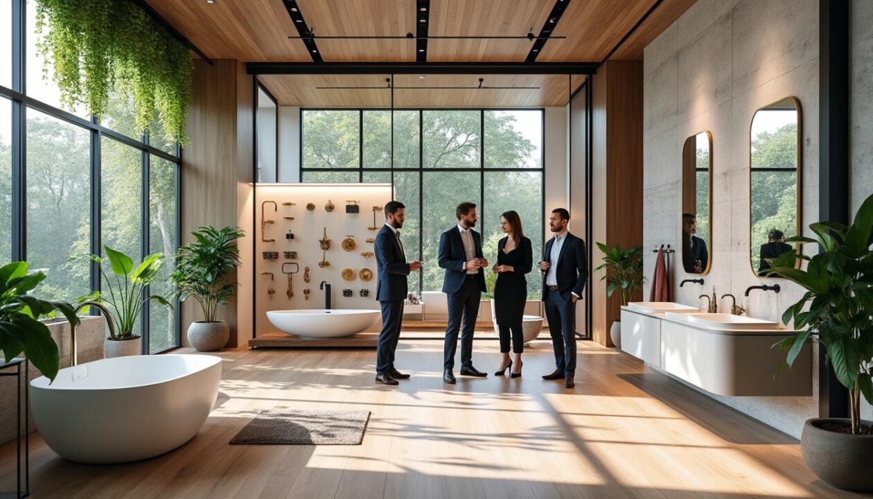 découvrez l'inauguration de la nouvelle salle de plomberie innovante grohe, située au cœur de l’éco-campus du bâtiment à vitry-sur-seine, un espace dédié à l'innovation et à la formation dans le secteur du bâtiment.