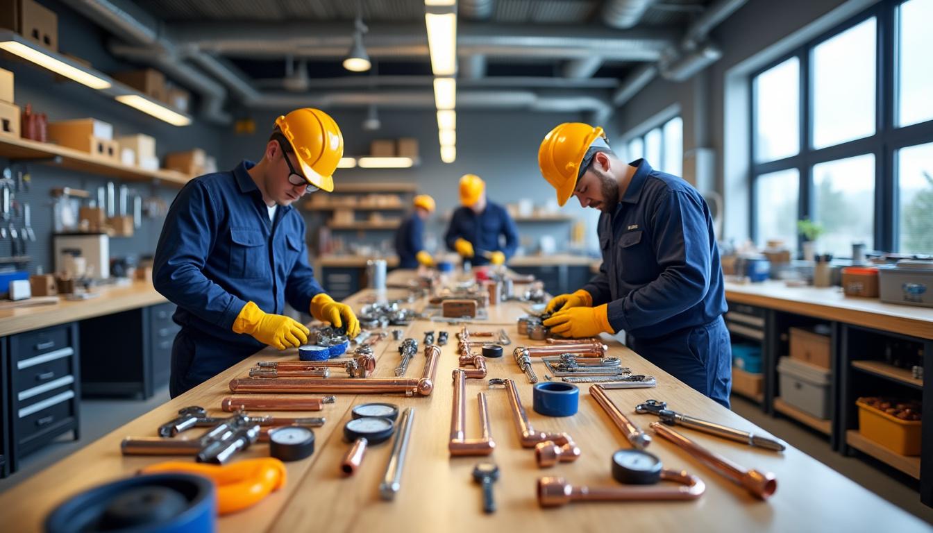 découvrez notre nouvel atelier dédié aux artisans plombiers, un espace conçu pour favoriser l'excellence et valoriser le savoir-faire professionnel.